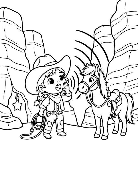 Cassie & Tornado — Color it