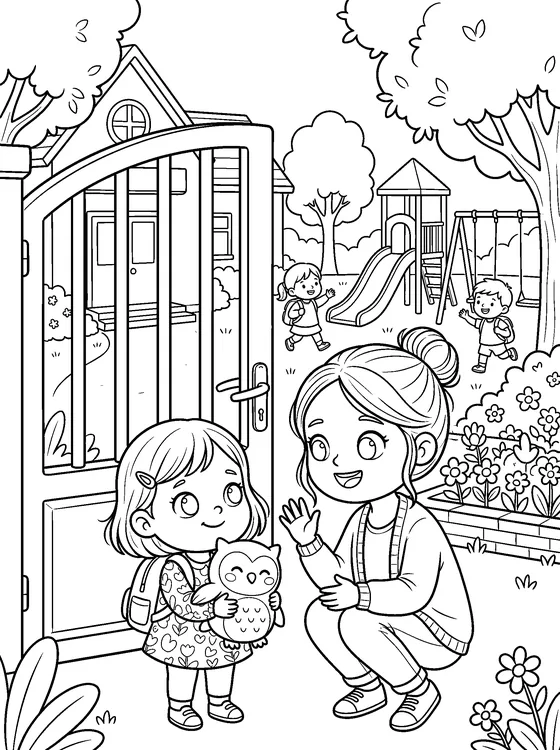 Preschool — Color it