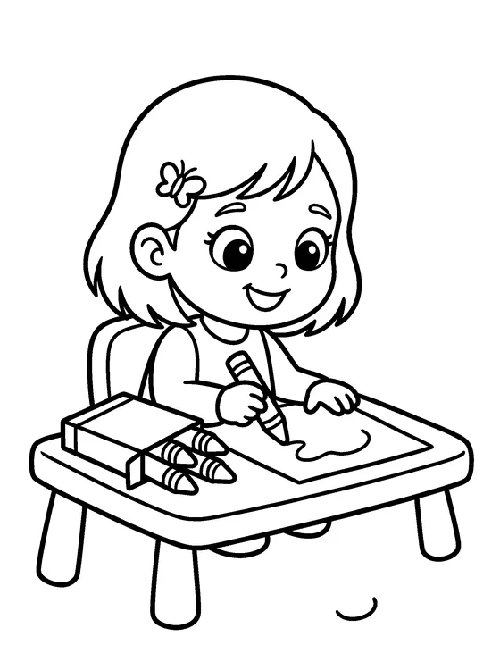 Preschool — Color it