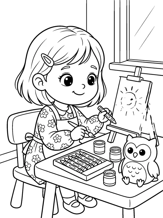 Preschool — Color it