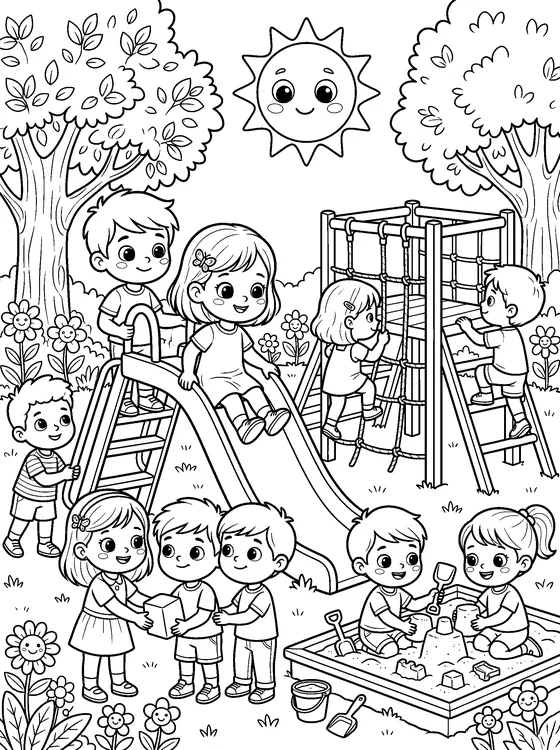 Preschool — Color it