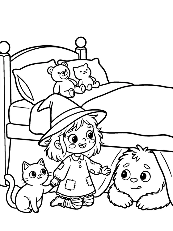 Halloween — Color it