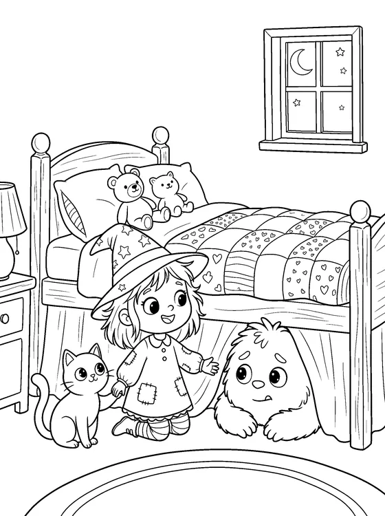 Halloween — Color it
