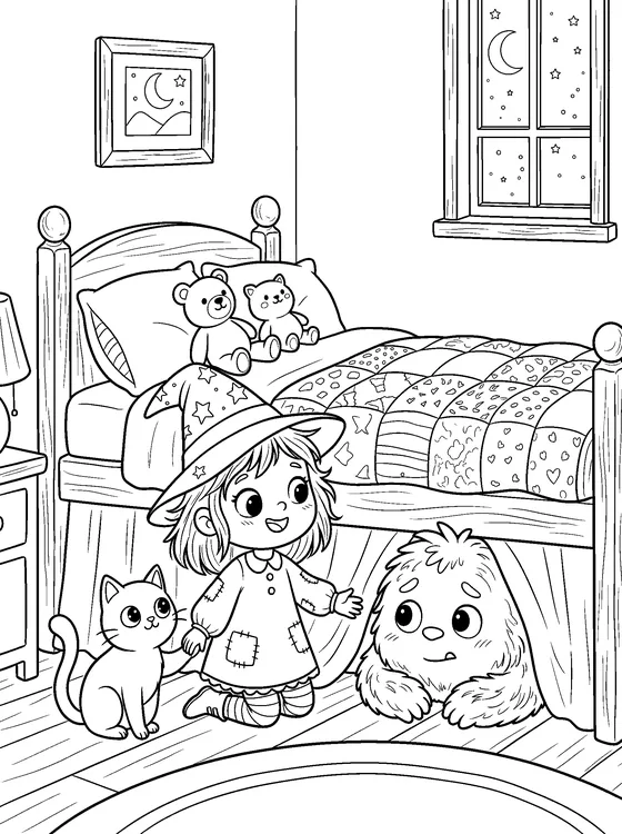 Halloween — Color it