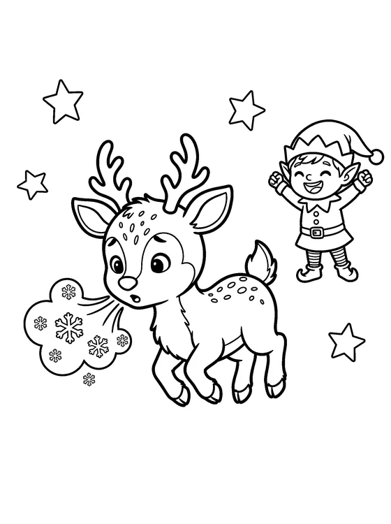 Santa Claus — Color it