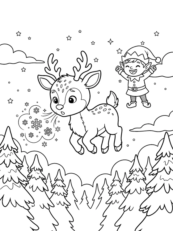 Santa Claus — Color it