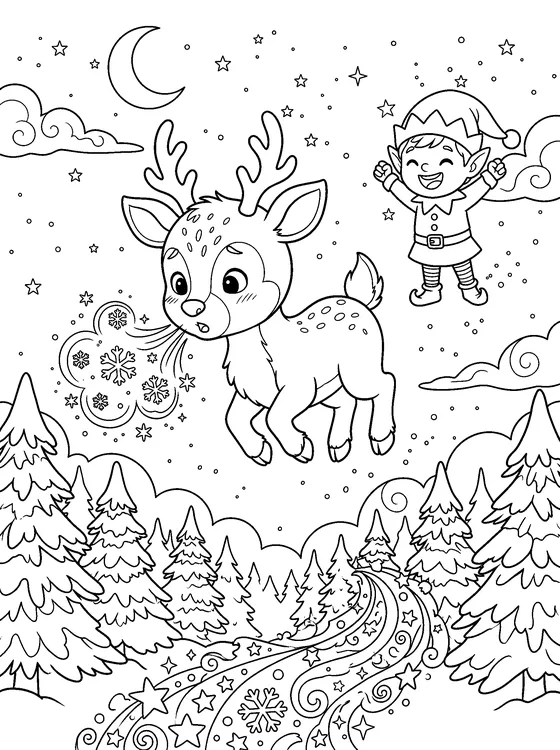 Santa Claus — Color it